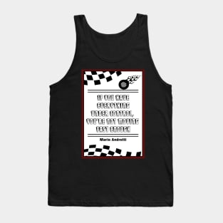 Mario Andretti Sports quotes Tank Top